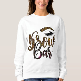 Bewahre Deine Wimpern Lang Standards Hoch Hemd Sweatshirt