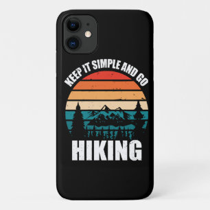 Bewahre es einfach und geh wandern Case-Mate iPhone hülle