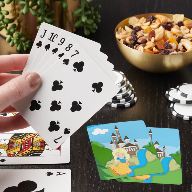 Bewahre oder erstelle dein eigenes Design Spielkar Spielkarten (In Situ)
