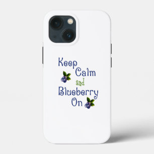 Bewahre Ruhe Und Bleib Bei Blaubeeren Case-Mate iP iPhone 13 Mini Hülle