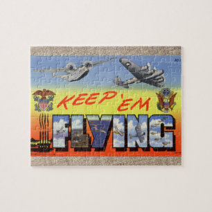 Bewahren Sie 'em Flying Army Air Corps Zweiter Wel