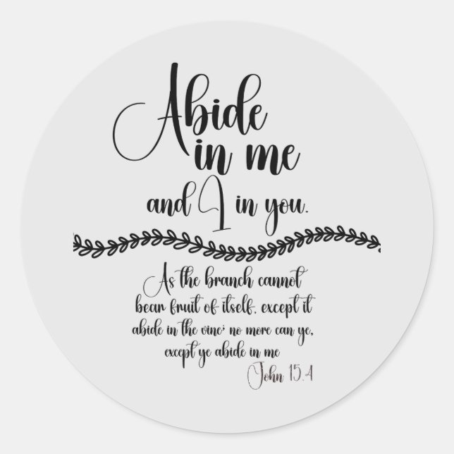 Bewahren Sie mich in KJV Bible Verse auf Runder Aufkleber (Vorderseite)
