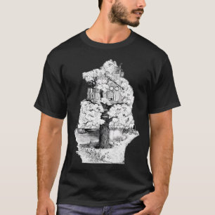 Bewahren Sie Ruhe, Fische Auf Lustige Angelgeschen T-Shirt
