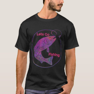 Bewahren Sie Ruhe, Fische Auf Lustige Angelgeschen T-Shirt