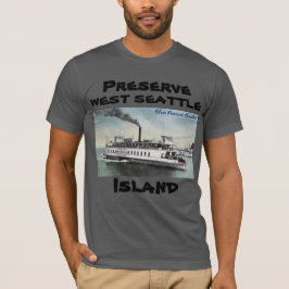 Bewahren West Seattle Island T - Shirt Ferry