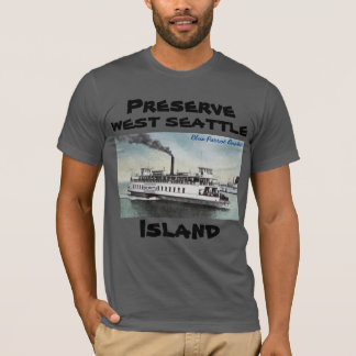 Bewahren West Seattle Island T - Shirt Ferry