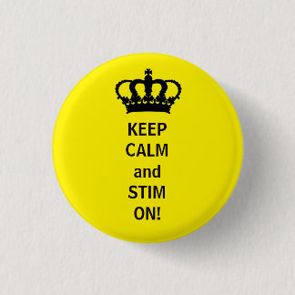 Bewahrt Ruhe und Stimmt weiter! Button