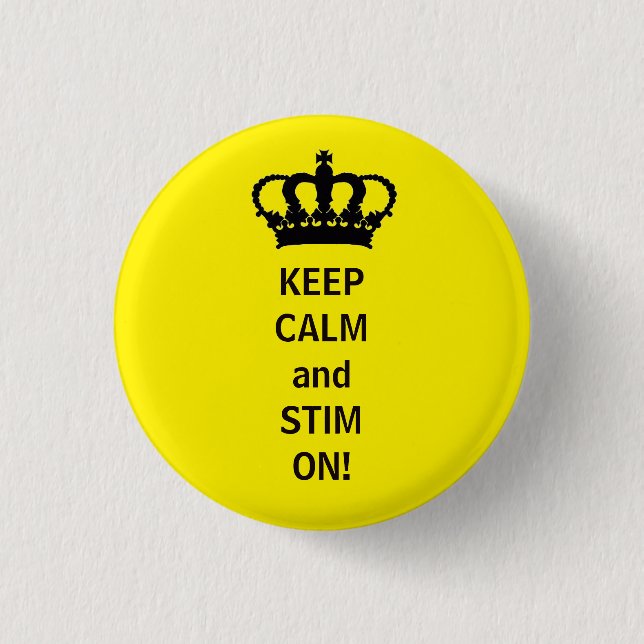 Bewahrt Ruhe und Stimmt weiter! Button (Vorderseite)