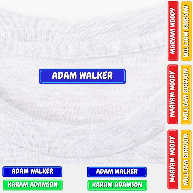 Bewährte Bezeichnung für Camp, School & Daycare Etiketten (Waterproof Labels for Clothing
)