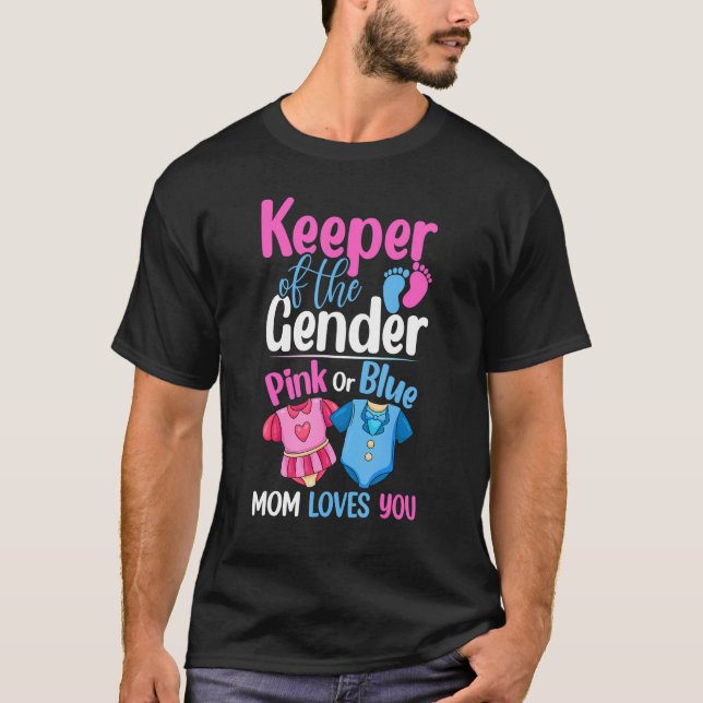 Bewahrung der Lieben der rosa oder blauen Mama T-Shirt (Vorderseite)