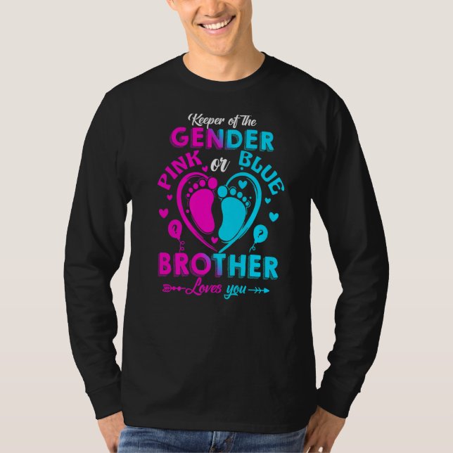Bewahrung der Lieben Rosa oder Blauer Bruder T-Shirt (Vorderseite)