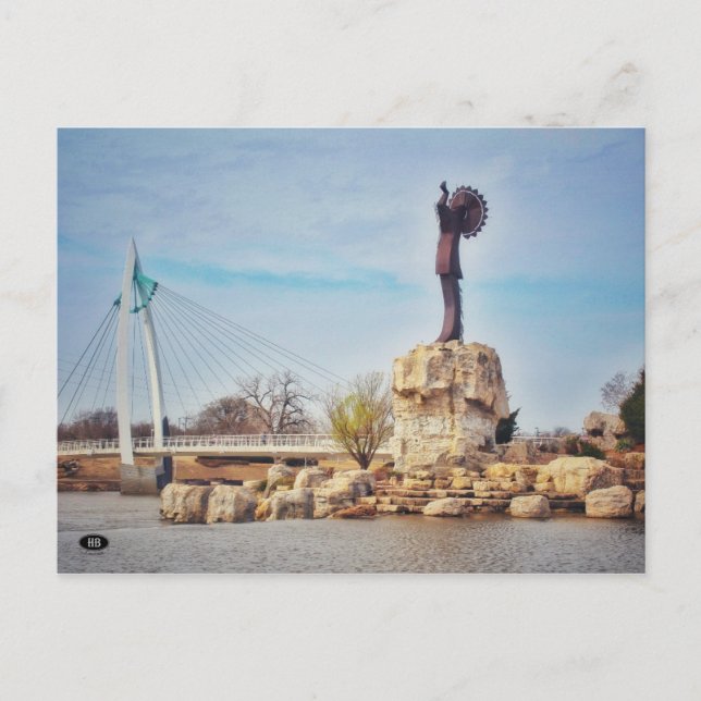 Bewahrung der Plains West View Postkarte (Vorderseite)