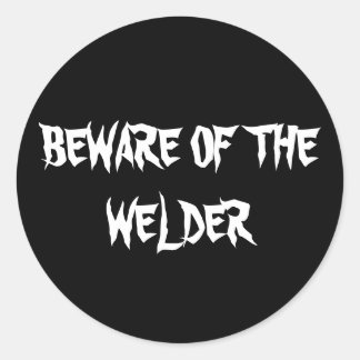 BEWAHRUNG DER WELDER RUNDER AUFKLEBER