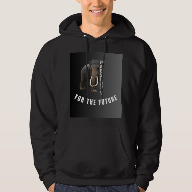 Bewahrung des zukünftigen Elefantenschutzes Hoodie (Vorderseite)