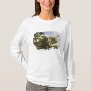 Bewaldete Flusslandschaft T-Shirt