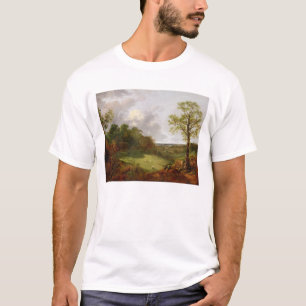 Bewaldete Landschaft Thomas Gainsboroughs mit T-Shirt
