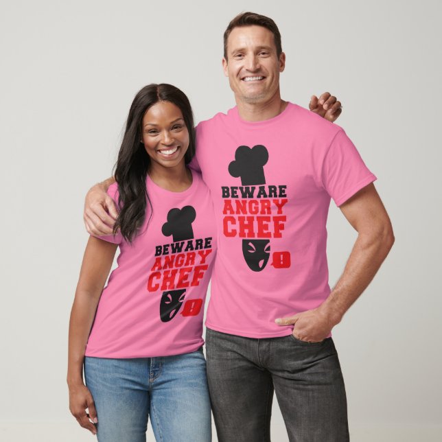 BEWARE ANGRY KOCH! Kochen T-Shirt (Unisex)