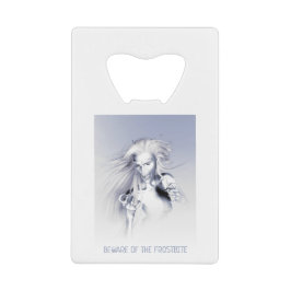 Beware of the Frostbite. Ice vampire Geldbeutel Flaschenöffner