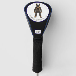 Beware of the Ruff Custom Golf Head Cover Headcover