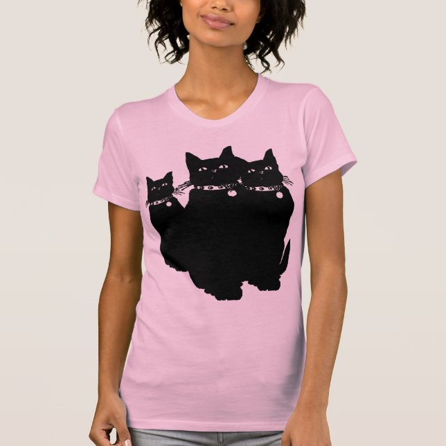 Beware the Black Cat T-Shirt (Vorderseite)