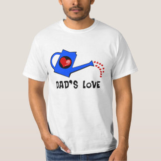 Bewässerungs-Dosen-Familien-Paar-T - Shirt für