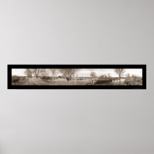 Bewässerungs-Foto 1908 MESAs AZ Poster