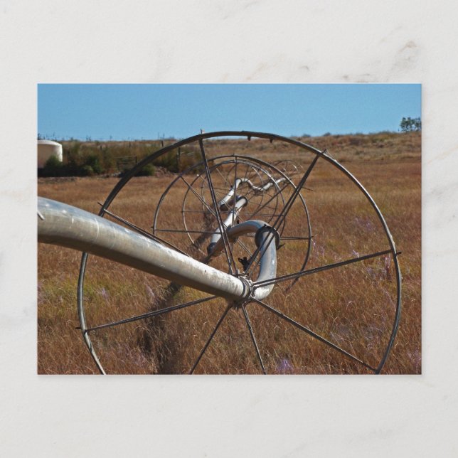 Bewässerungskarte Postkarte (Vorderseite)