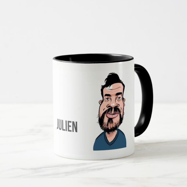 Bewear mug JULIEN (Devant droit)