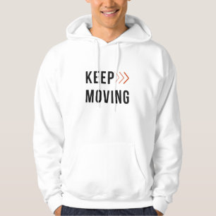BEWEG DICH WEITER Pfeil Hoodie