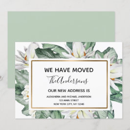 Bewegende Ankündigung tropischer Flora