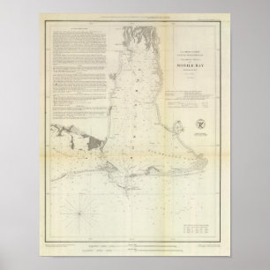 Bewegliche Bucht Poster