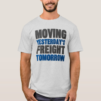 Bewegliche Fracht von gestern morgen (Eisenbahn) T-Shirt