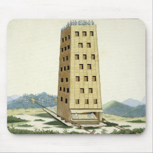 Beweglicher Turm, entworfen nach Caesars Turm an N Mousepad