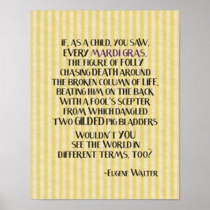 Bewegliches Karneval-Plakat Poster