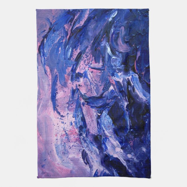 bewegt Tuch wellenartig (Vertikal)