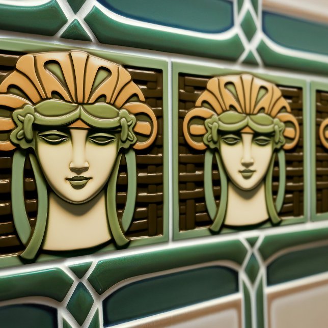 Bewegung des Abstrakten Kunstgewerbes Mitte des Ja Fliese (Von Creator hochgeladen)