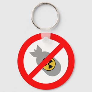 Bewegung für Frieden STOP! KEIN NUKLEARER BOMB! Schlüsselanhänger