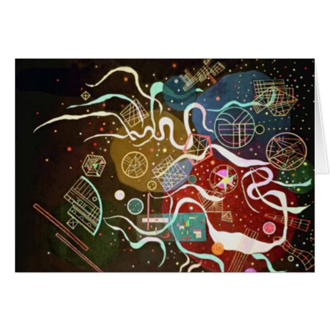 Bewegung I Kandinsky Abstrakt Artwork (Vorderseite (Horizontal))