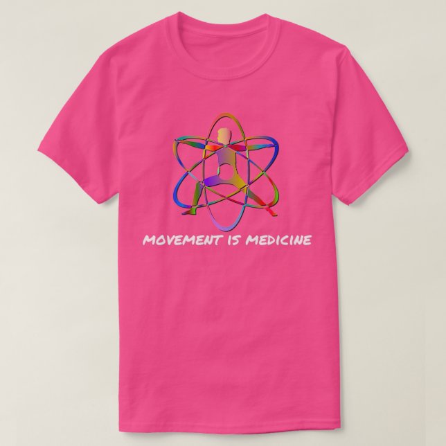 Bewegung ist Medizin T-Shirt (Design vorne)