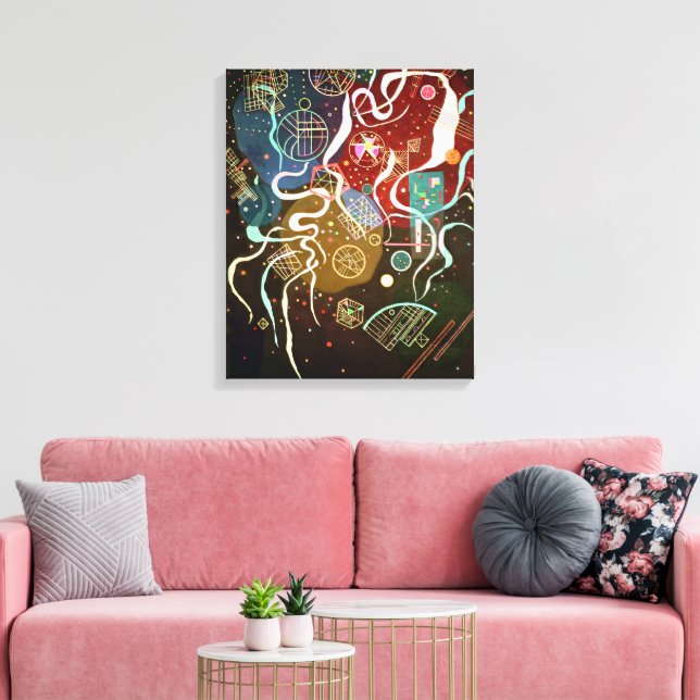 Bewegung | Kandinsky | Leinwanddruck (Insitu (Wohnzimmer))