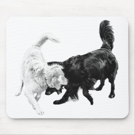 Bewegung über Worte Mousepad