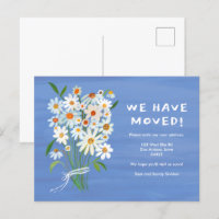 BEWEGUNGSANKÜNDIGUNG Niedliche Daisy Bouquet handb