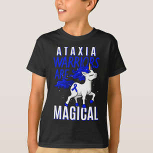 Bewegungsstörung Dystaxia Friedreich's Unicorn Lo T-Shirt