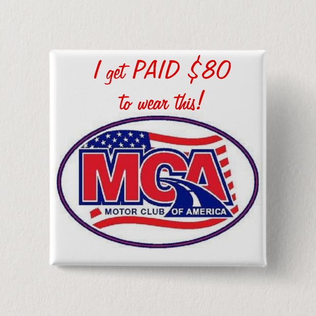 BEWEGUNGSverein AMERIKA - MCA 40for80.com Button (Vorderseite)
