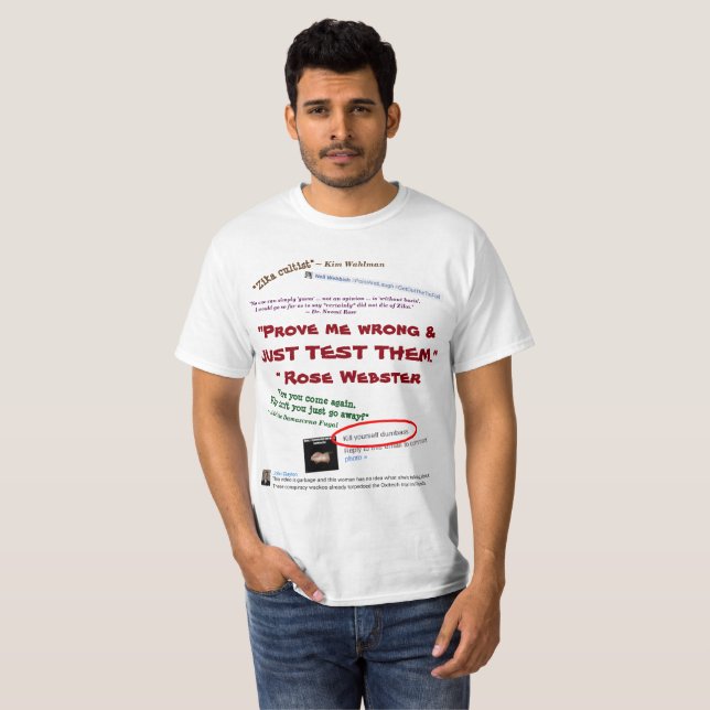 Beweisen Sie, dass ich falsch lag, nur durch RoseW T-Shirt (Vorne ganz)