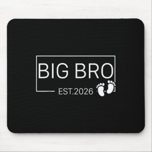 Bewerbung für Big Bro Est 2026 Neuer Bruder Baby A Mousepad
