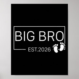 Bewerbung für Big Bro Est 2026 Neuer Bruder Baby A Poster