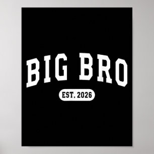 Bewerbung für Big Bro Est 2026 Neuer Bruder Baby A Poster