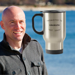 Bewerbung für die Großvaterschwangerschaft Reisebecher
