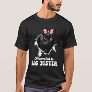 Bewerbung für die Niedliche Katze als große Schwes T-Shirt